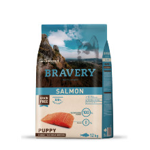 Bravery Puppy Medium Large Salmon 30/18  4kg