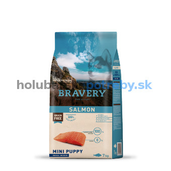 Bravery Puppy Mini Salmon 31/20  2kg